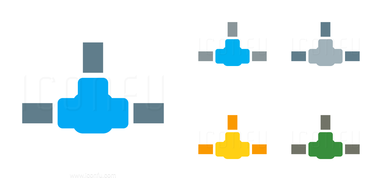 1200x600 Network Node T Icon