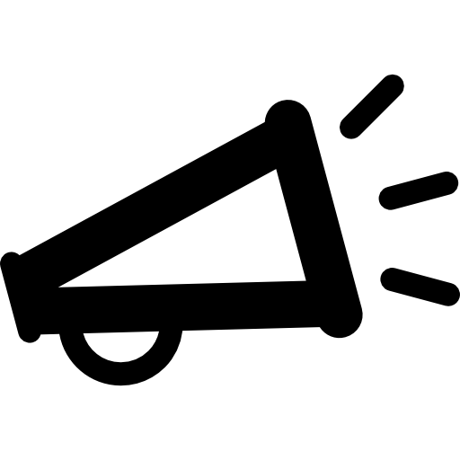 512x512 Noisy Megaphone Icons Free Download