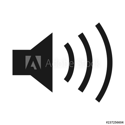 500x500 Volume Noise Icon Symbol