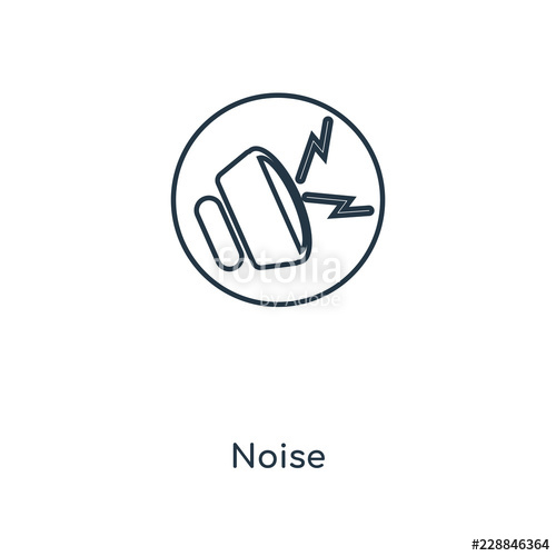 500x500 Noise Icon Vector Stock Image And Royalty Free Vector