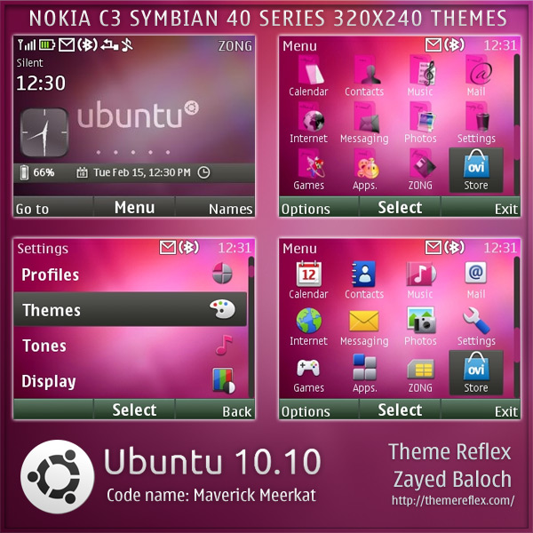 600x600 Ubuntu Theme For Nokia Themereflex