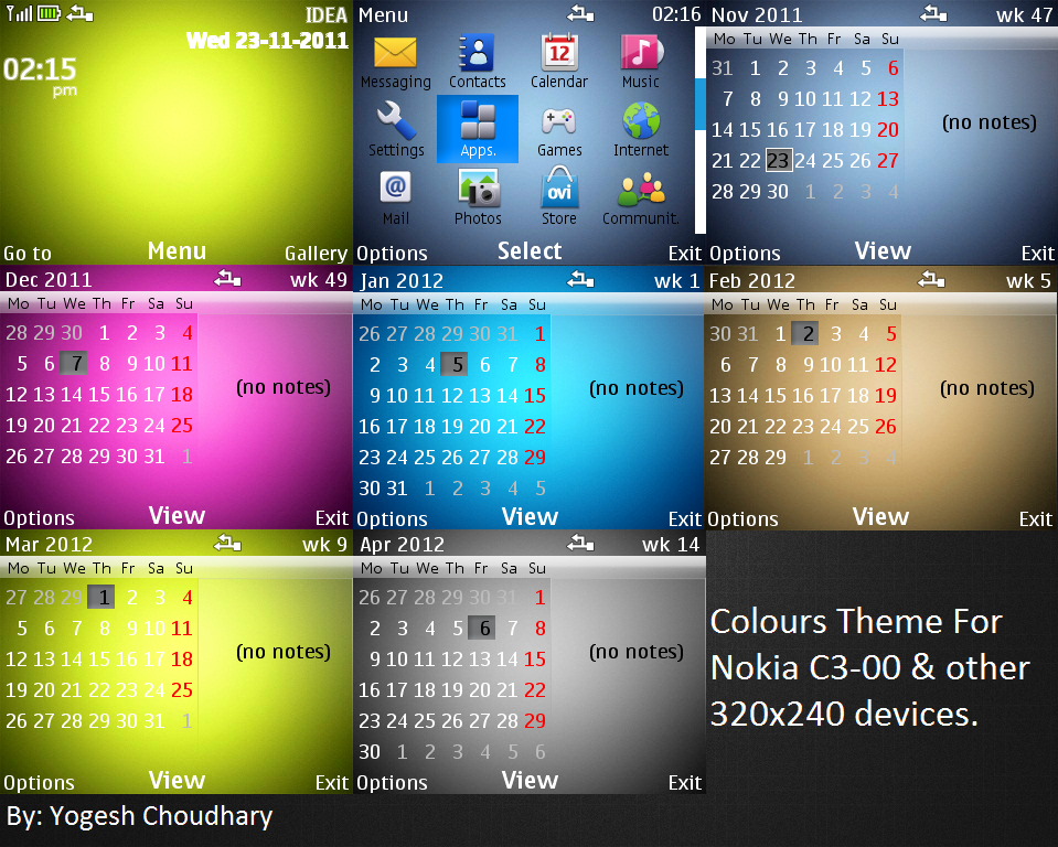 959x768 Colours Theme For Nokia And Other
