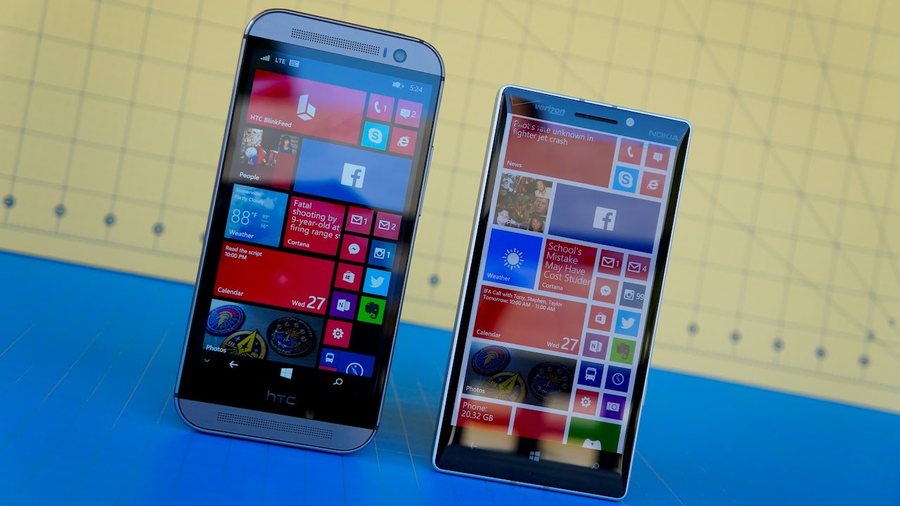 1280x720 Htc One For Windows Vs Lumia Icon Pocketnow