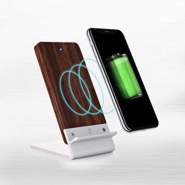 370x370 Wood Wireless Charger For Nokia Lumia Icon Fast Charge Cooper