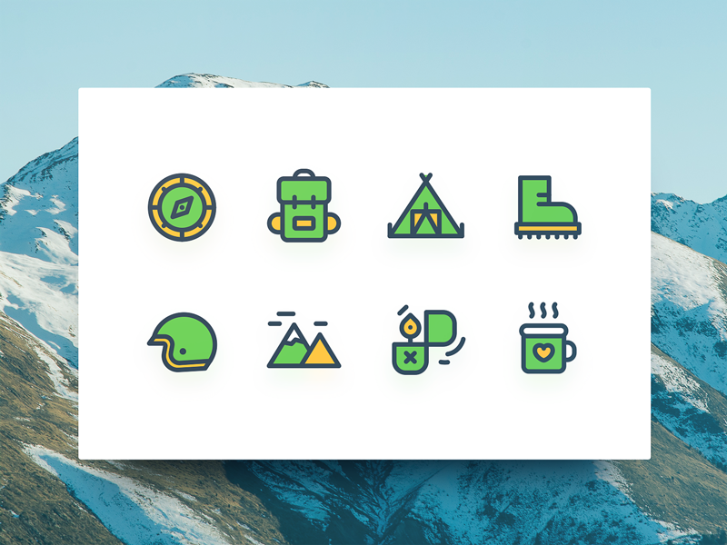 800x600 Nomad Icons Best Of Dribbble Icon Design, Design Inspiration