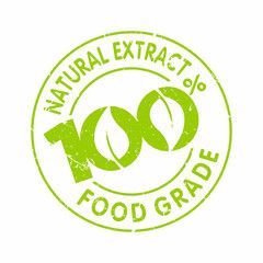 240x240 Green Food Grade Plastic Symbol, Isolated