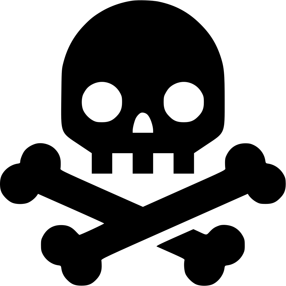981x982 Hd Clipart Skull Non Toxic