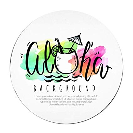 425x425 Jonhbkd Round Play Mat Summer Icon Set Non Toxic