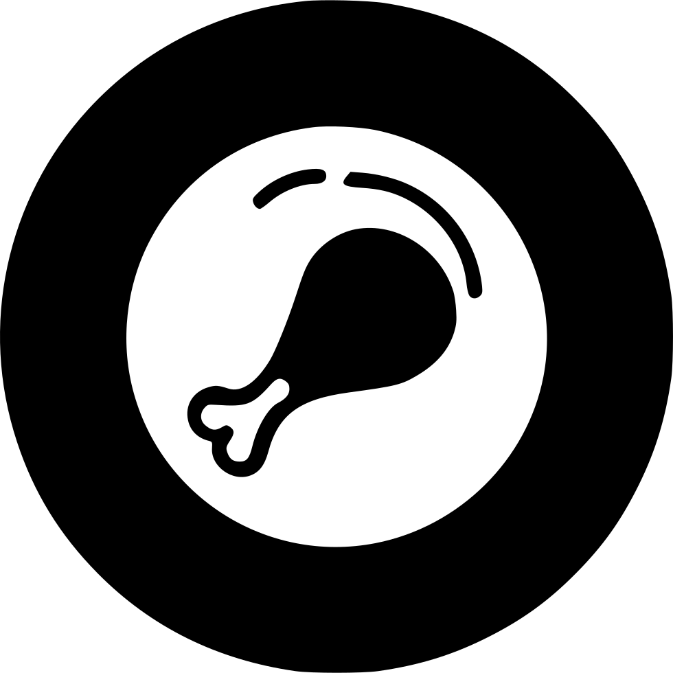 980x980 Kitchen Nonveg Chicken Turkey Drumstick Piece Png Icon Free