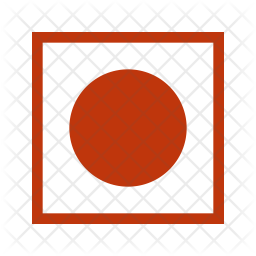 256x256 Nonveg Sign Icon Of Flat Style