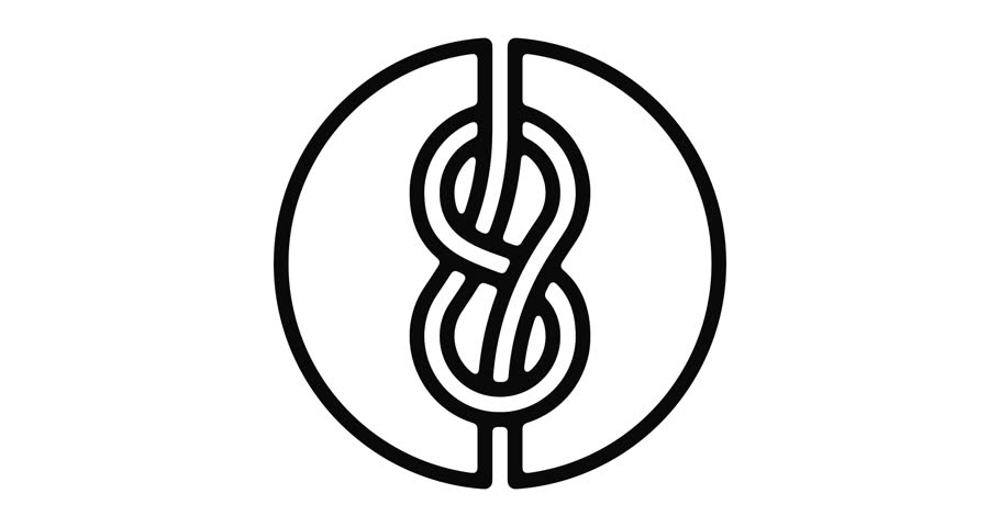 910x480 Noose Icon Stock Video Footage