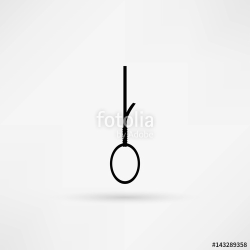 500x500 Noose Icon Stock Image And Royalty Free Vector On Fotolia