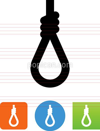 400x524 Hangman's Noose Icon