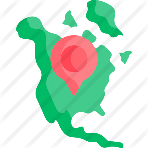 512x512 North America