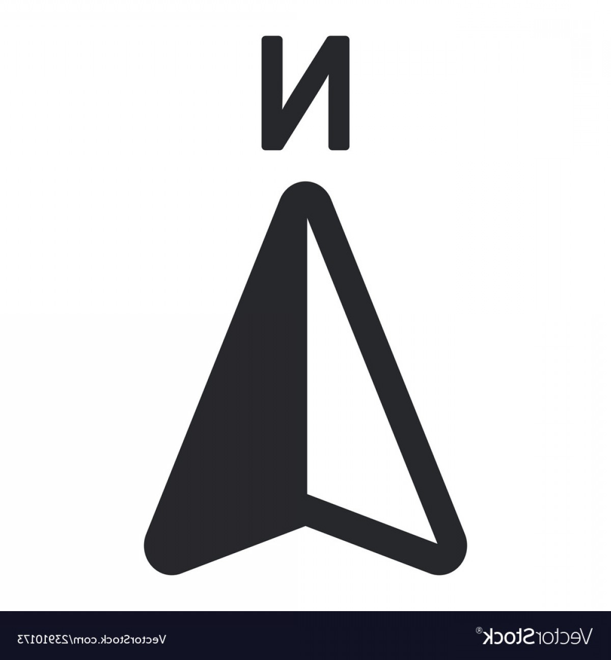 North Arrow Icon at Vectorified.com | Collection of North Arrow Icon ...