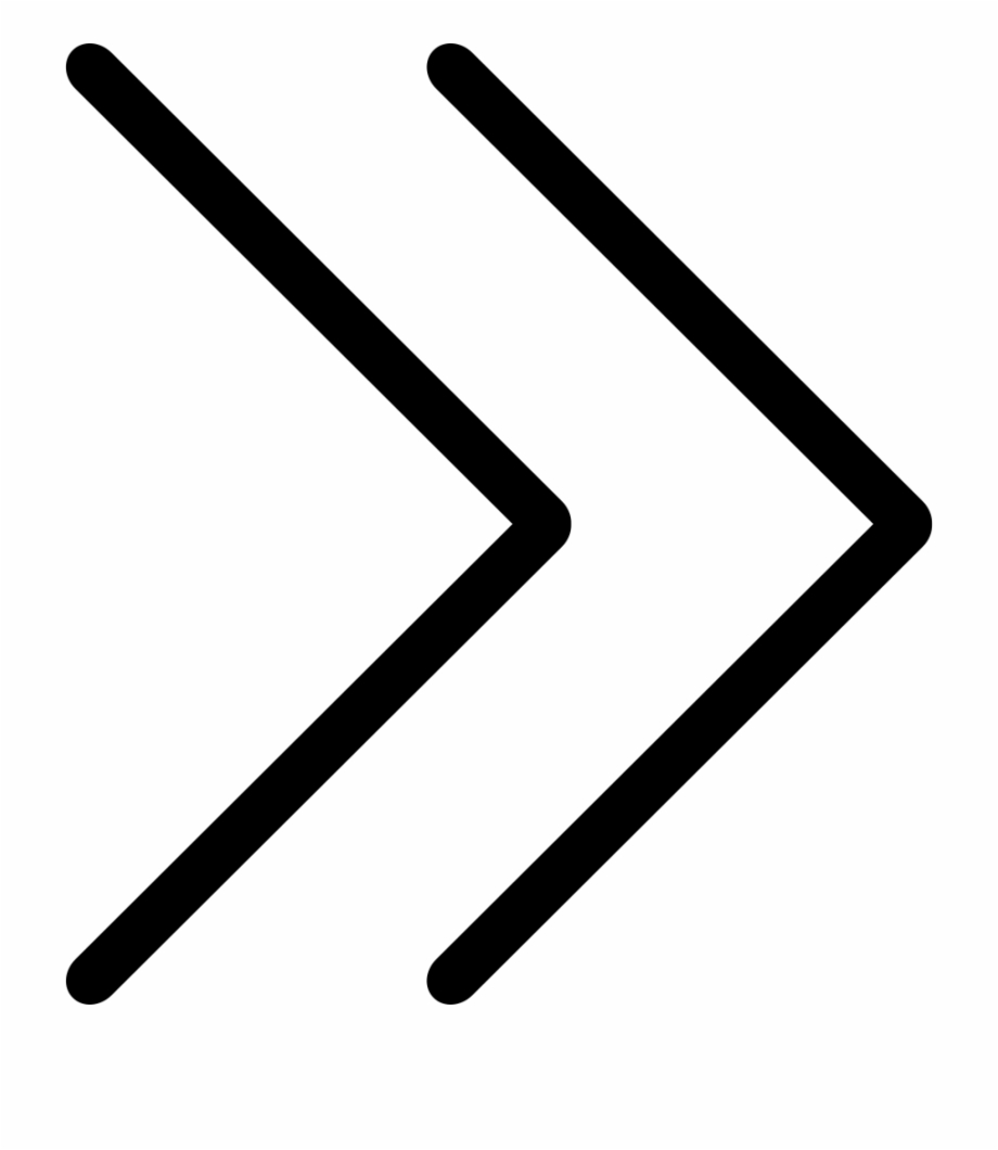 920x1060 Double Arrow Png Icon Free Download