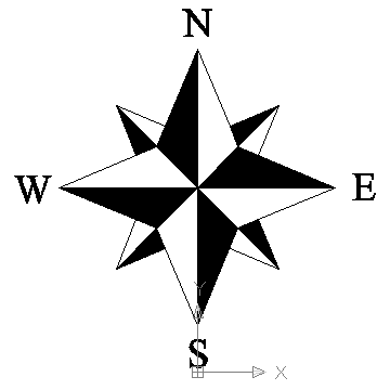 North Compass Icon