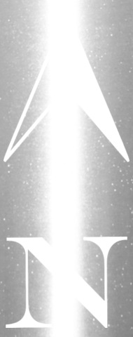 190x480 North Icon Compass White Water Bottle Spreadshirt