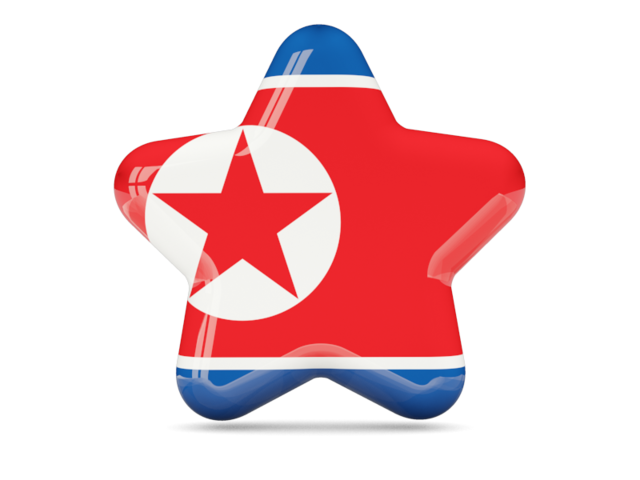 640x480 Star Icon Illustration Of Flag Of North Korea