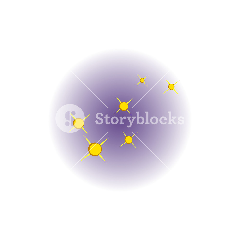 1000x1000 The North Star Icon In Cartoon Style On A White Background Royalty