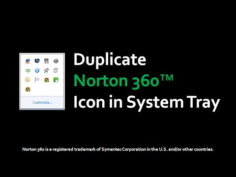 480x360 Duplicate Norton Icon In System Tray