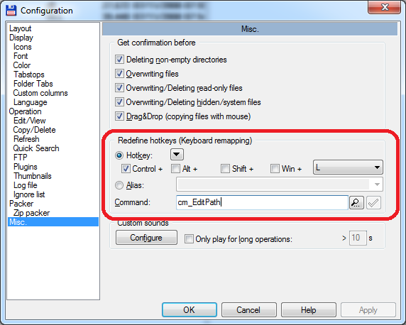 572x458 Keyboard Shortcut To Select Address Bar In Total Commander