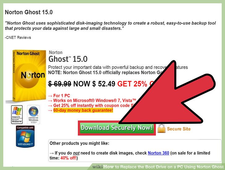 728x551 How To Replace The Boot Drive On A Pc Using Norton Ghost Steps