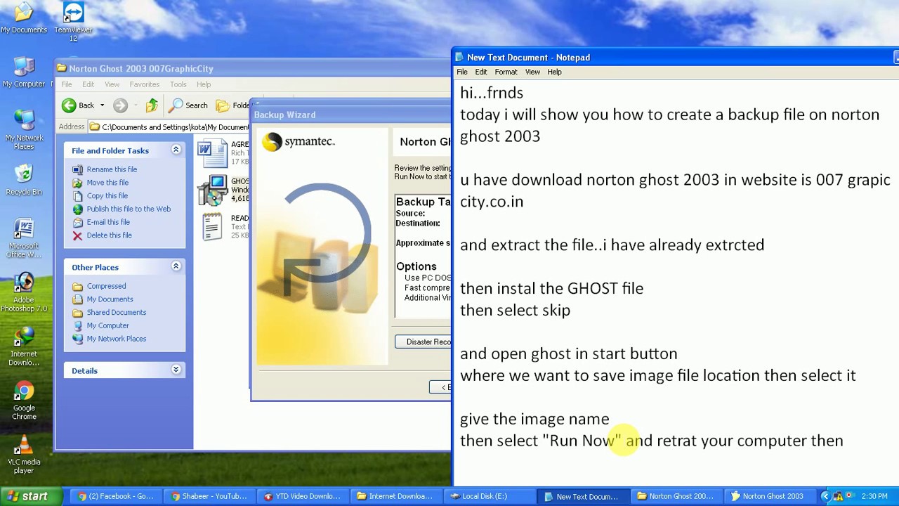 1280x720 How To Create A Backup Image Using Norton Ghost