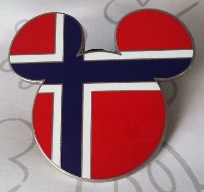400x378 Norway Mickey Head Ears Epcot World Showcase Mouse Flag Icon