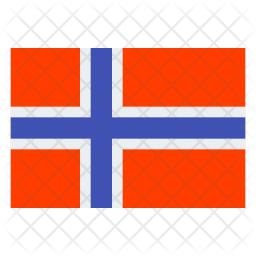 256x256 Norway Flag Icon Of Flat Style