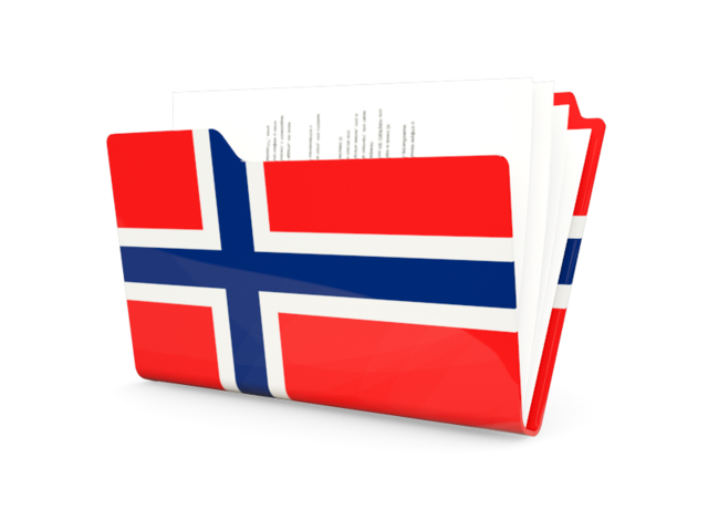 640x480 Folder Icon Illustration Of Flag Of Norway