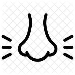 256x256 Itchy Nose Icon Of Line Style