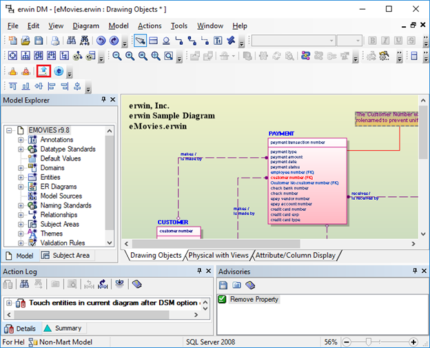 erwin data modeler alternative