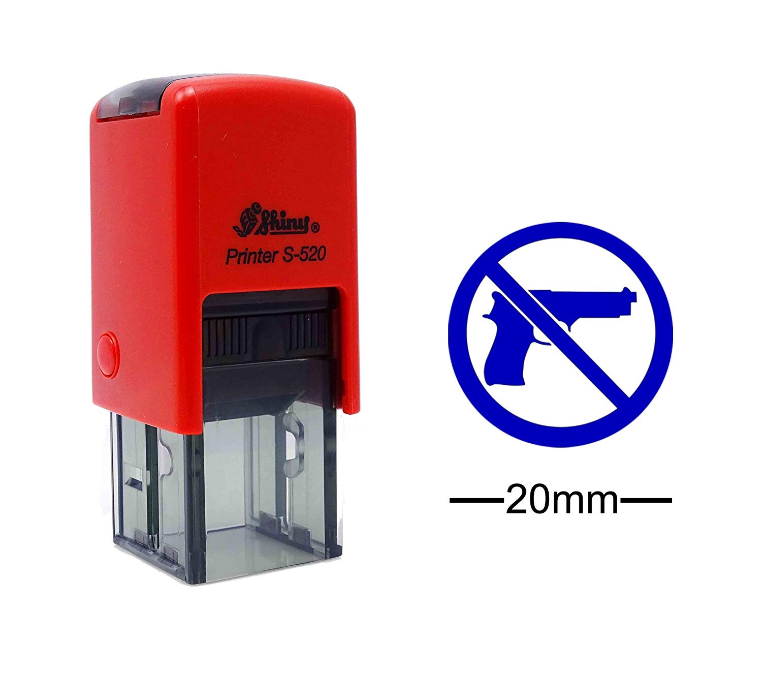 1500x1324 No Ghost Sign Not Allowed Icon Round Rubber Stamp