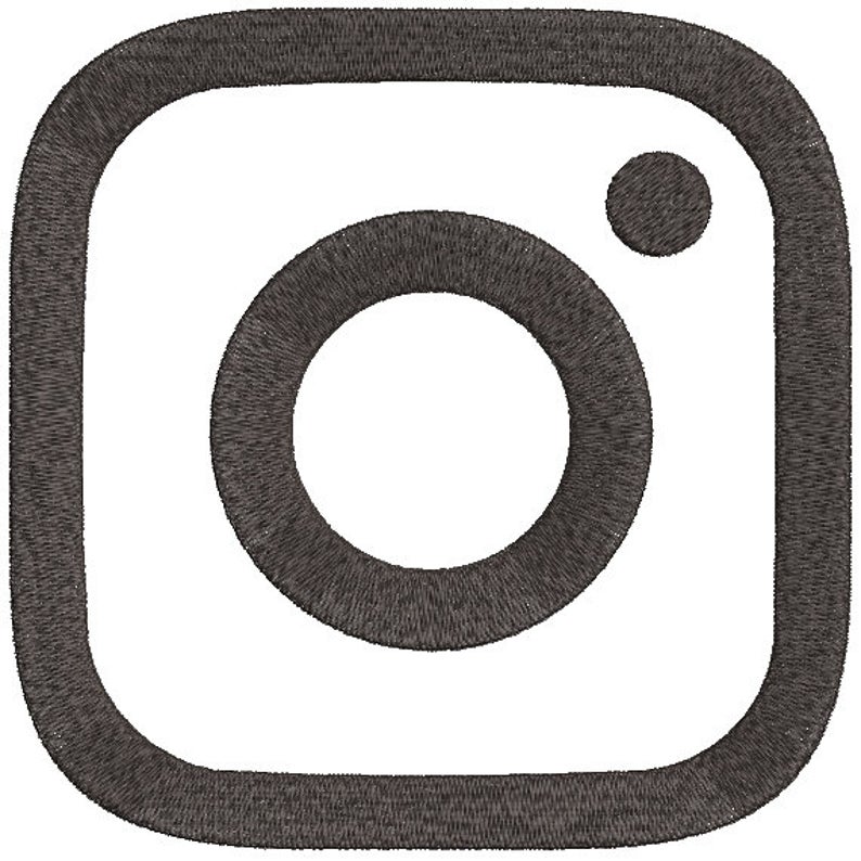 794x794 Instant Download Machine Embroidery Design Instagram Icon Etsy