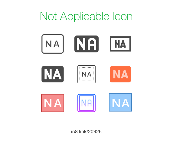 572x495 Non Applicable Icon