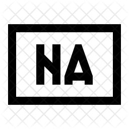 256x256 Not Applicable Icon Of Line Style