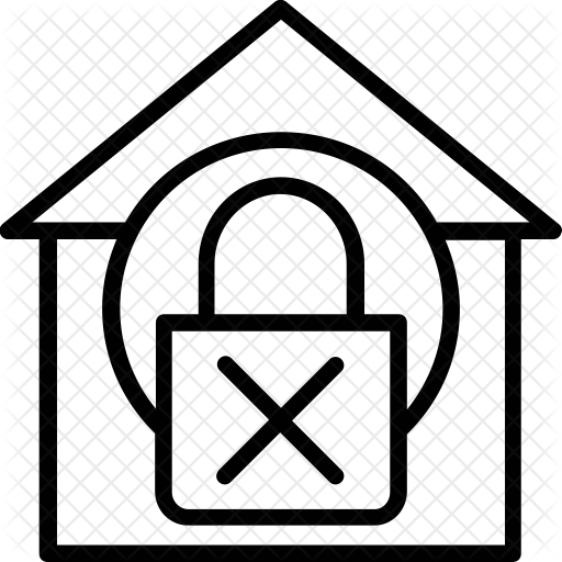 512x512 House Not Available Icon Of Line Style