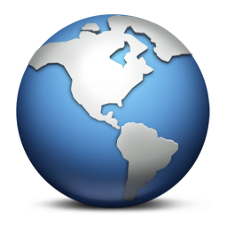 256x256 Earth Icon Mac Iconset