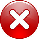 128x128 Delete Icon Web Iconset Cheezen