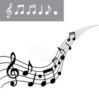200x200 Musical Notes On Music Note Icon Vector Illustration Stock Vectors
