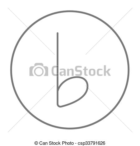 450x470 Nota, Musical, Icon Gris, Tela, Aislado