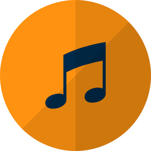 512x512 Note, Musical, Instrument Icon Free Of Musical Instruments Golden