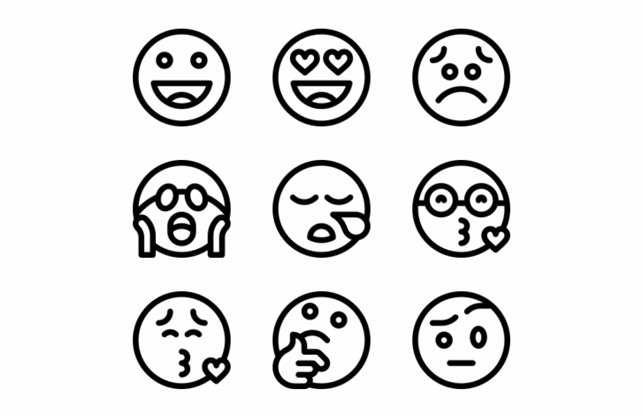 Emoji icons. Эмодзи. Значки эмодзи. Эмодзи пиктограммы. Монохромные ЭМОДЖИ.