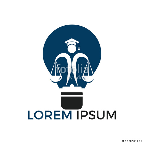 500x500 Light Bulb And Human Holding Scale Of Justice Education, Legal