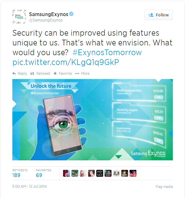 649x689 Samsung Tweet Suggests Galaxy Note Will Include A Retinal