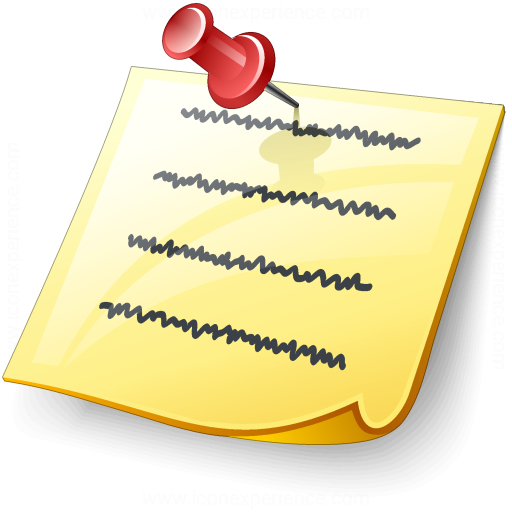 512x512 Iconexperience V Collection Note Pinned Icon