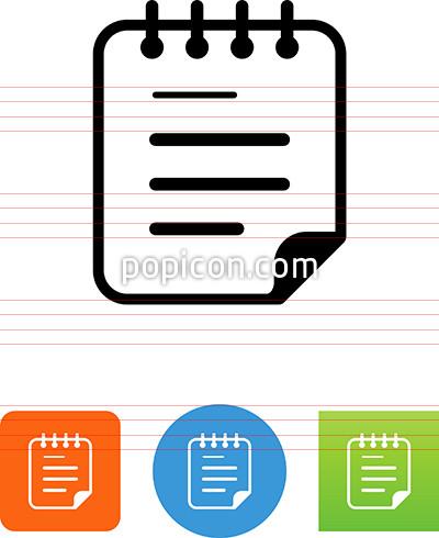 400x490 Notebook Icon