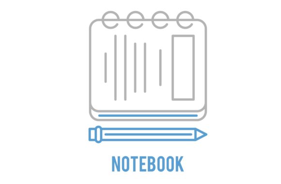 580x379 Notebook Icon Graphic