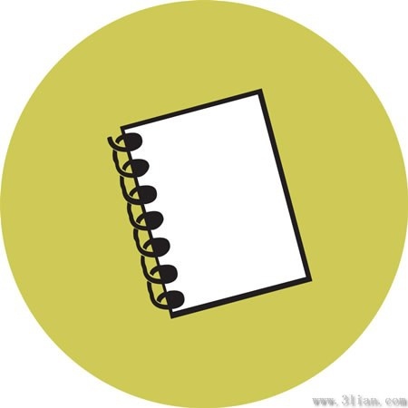 450x450 Notebook Icon Vector Free Vector In Adobe Illustrator
